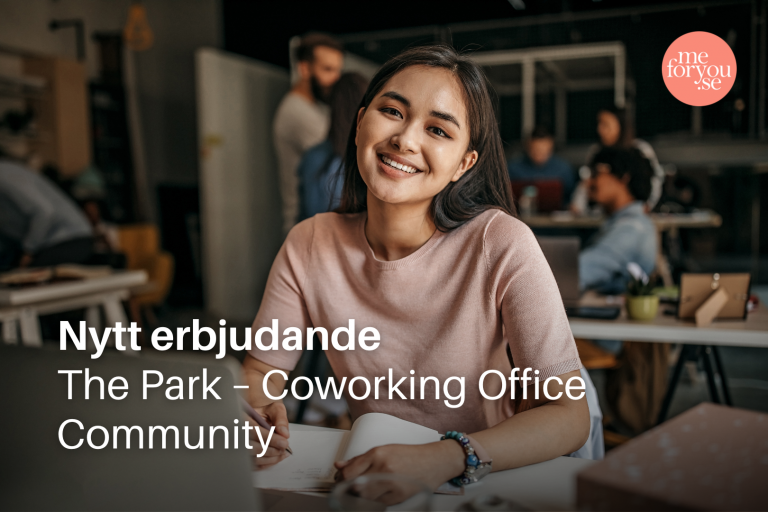 Nytt erbjudande i samarbete med The Park – Coworking Office Community